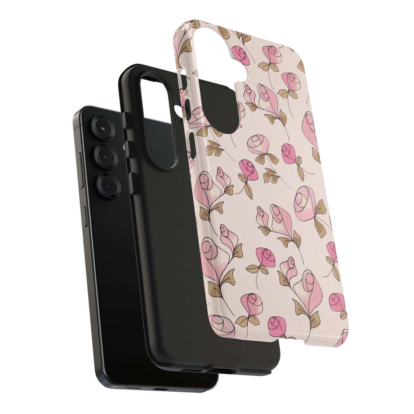 Simply Roses Vanilla Phone Case