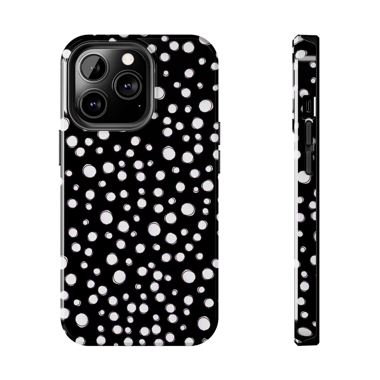 Pot Dots Black Phone Case