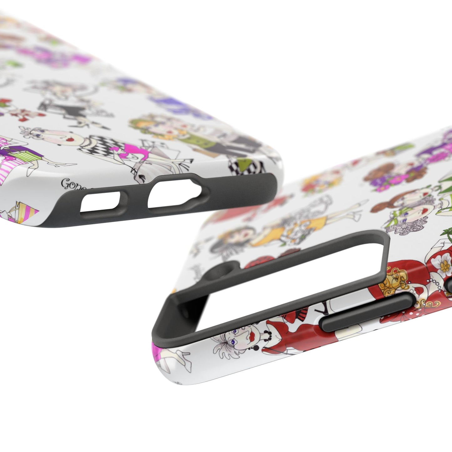 Gone Shopping Tossed White Phone Case