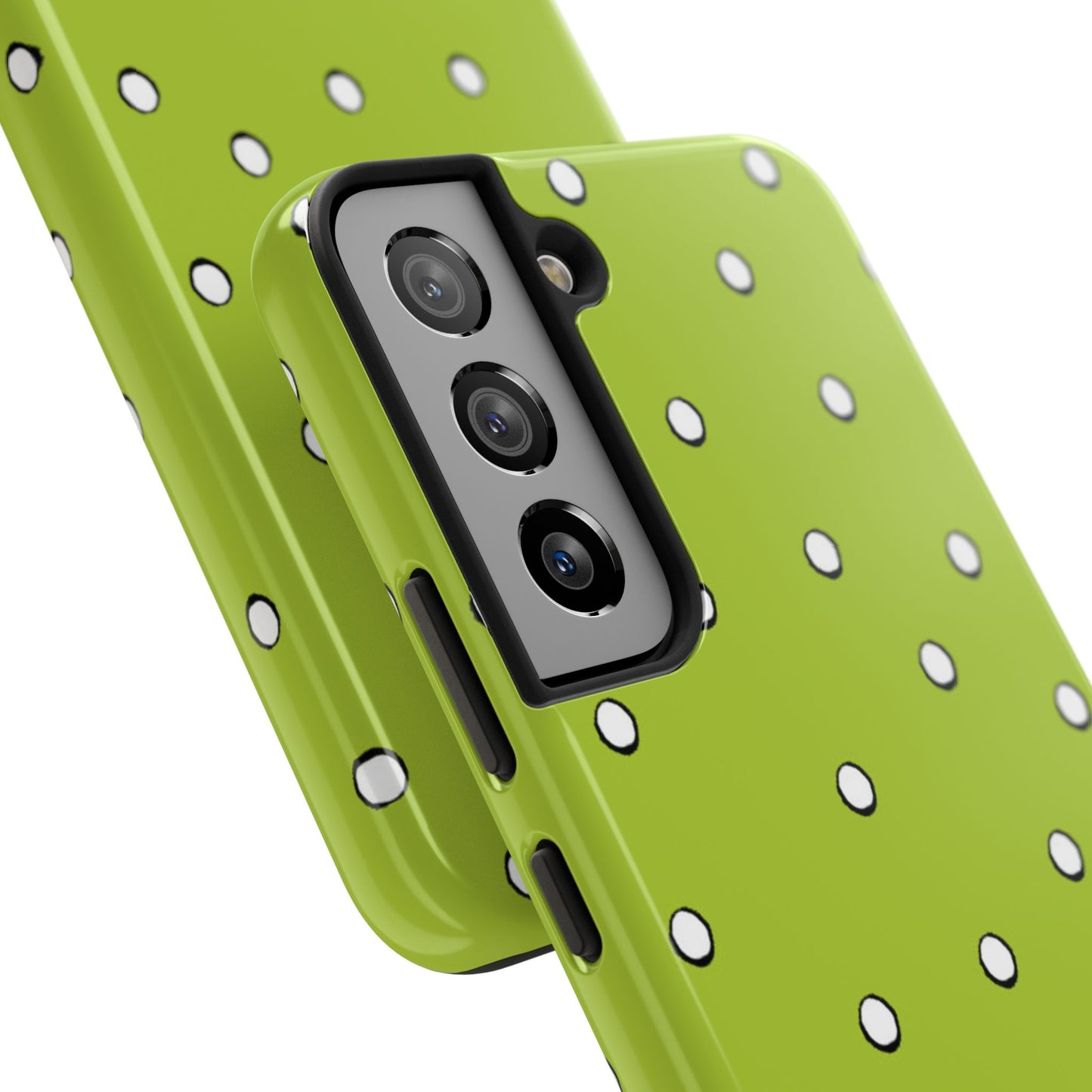 Lime Dots Phone Case