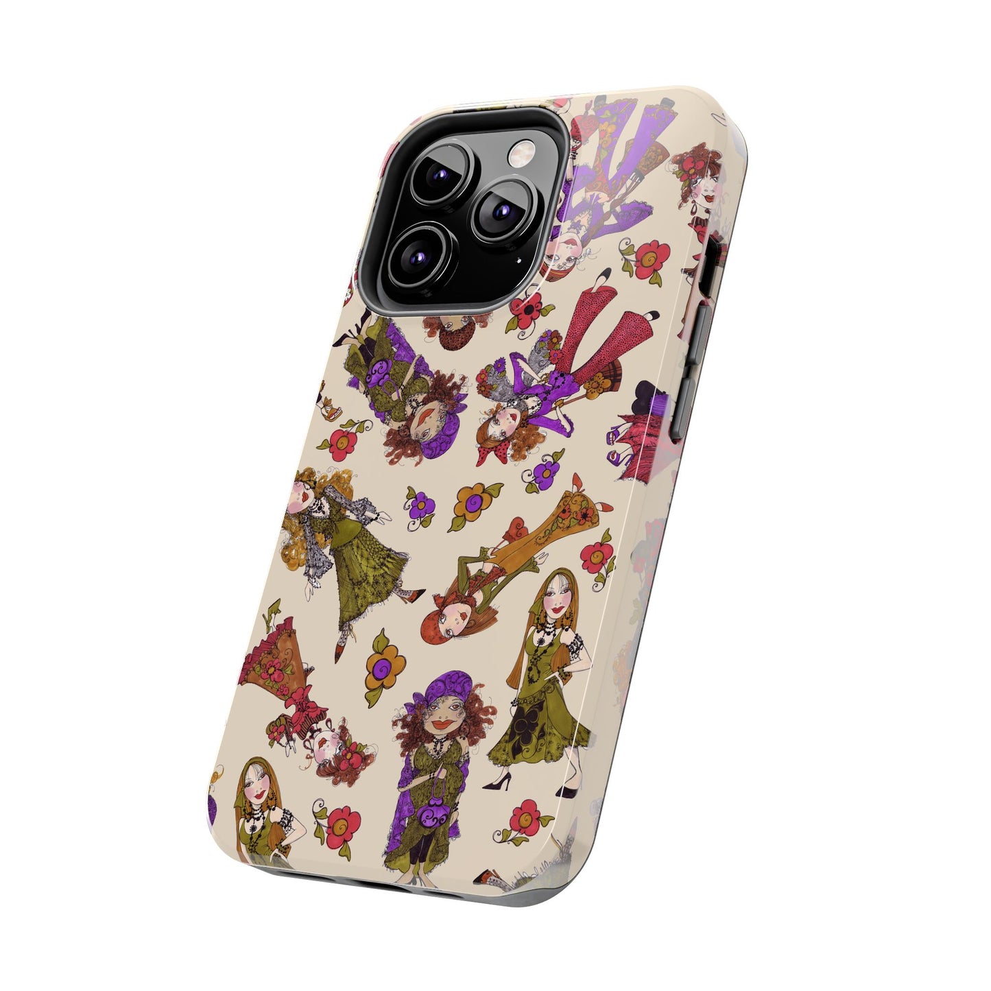 Tossed Gypsies Muslin Phone Case