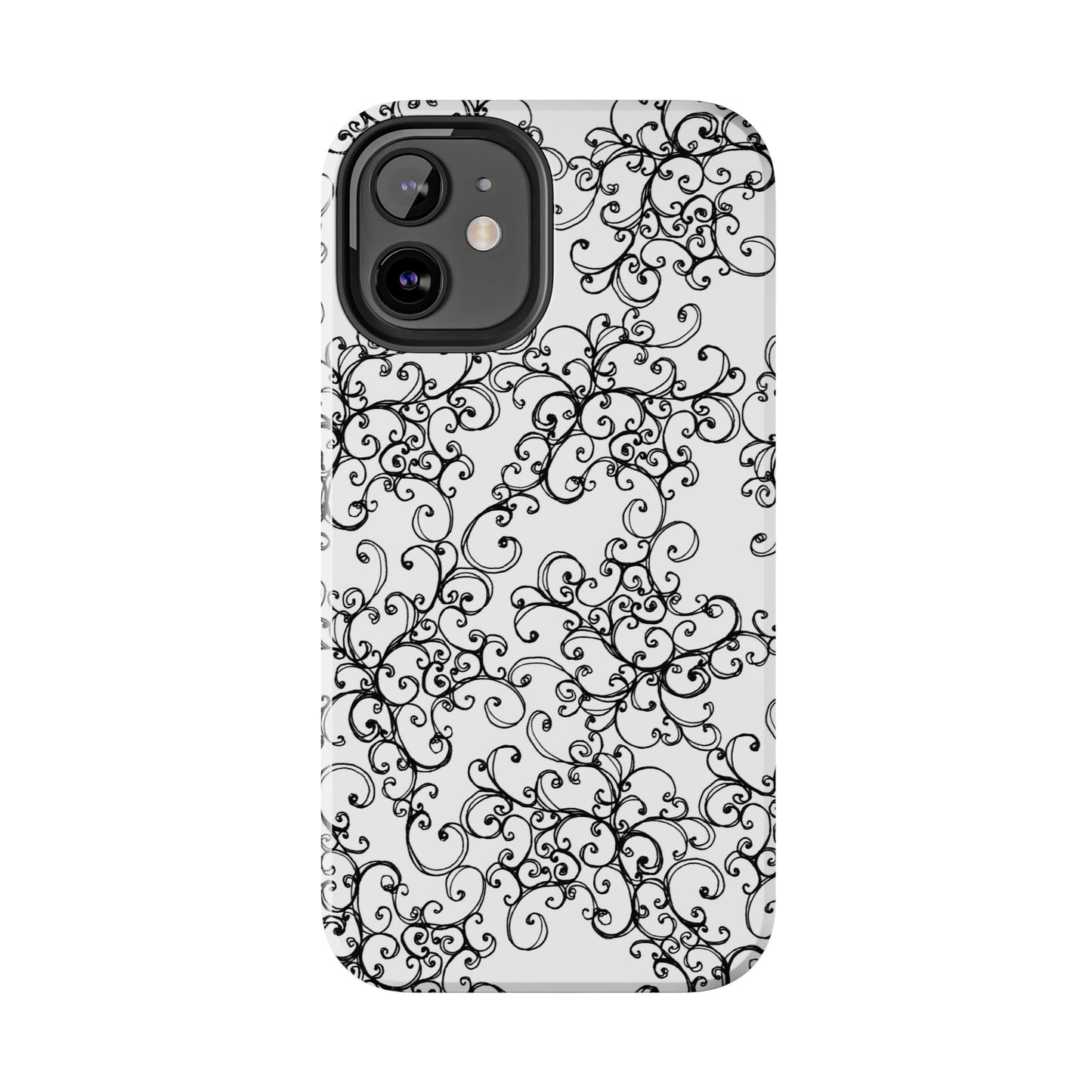 Poodle Scroll Phone Case