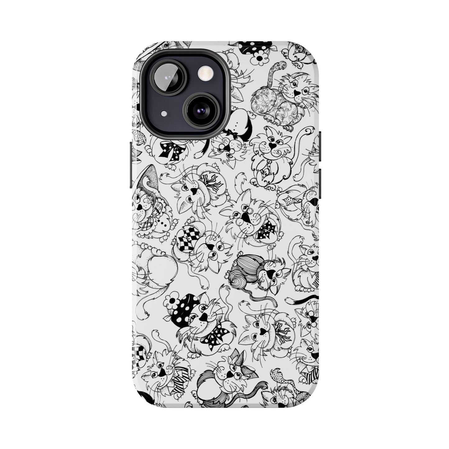 So Kitties Tossed White Phone Case