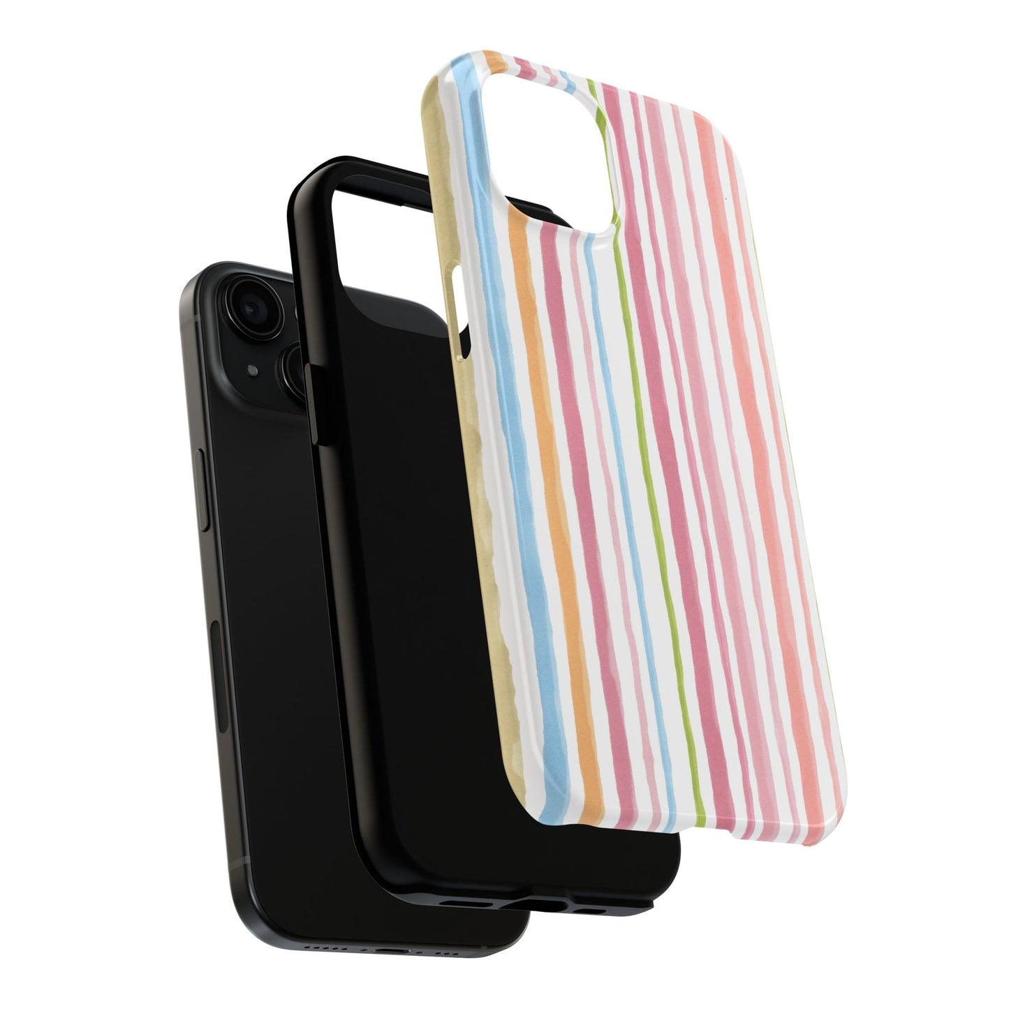 Swim Stripe Pastel Phone Case