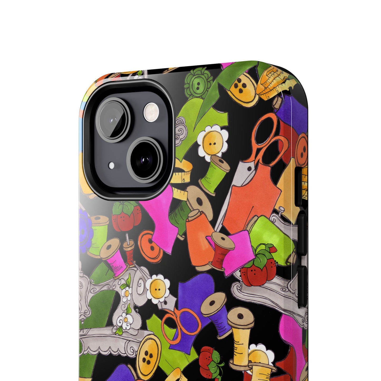 Kaleidasew Black Phone Case