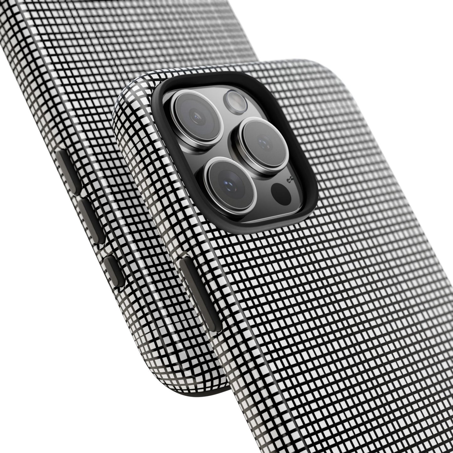 Window Pane White / Black Phone Case