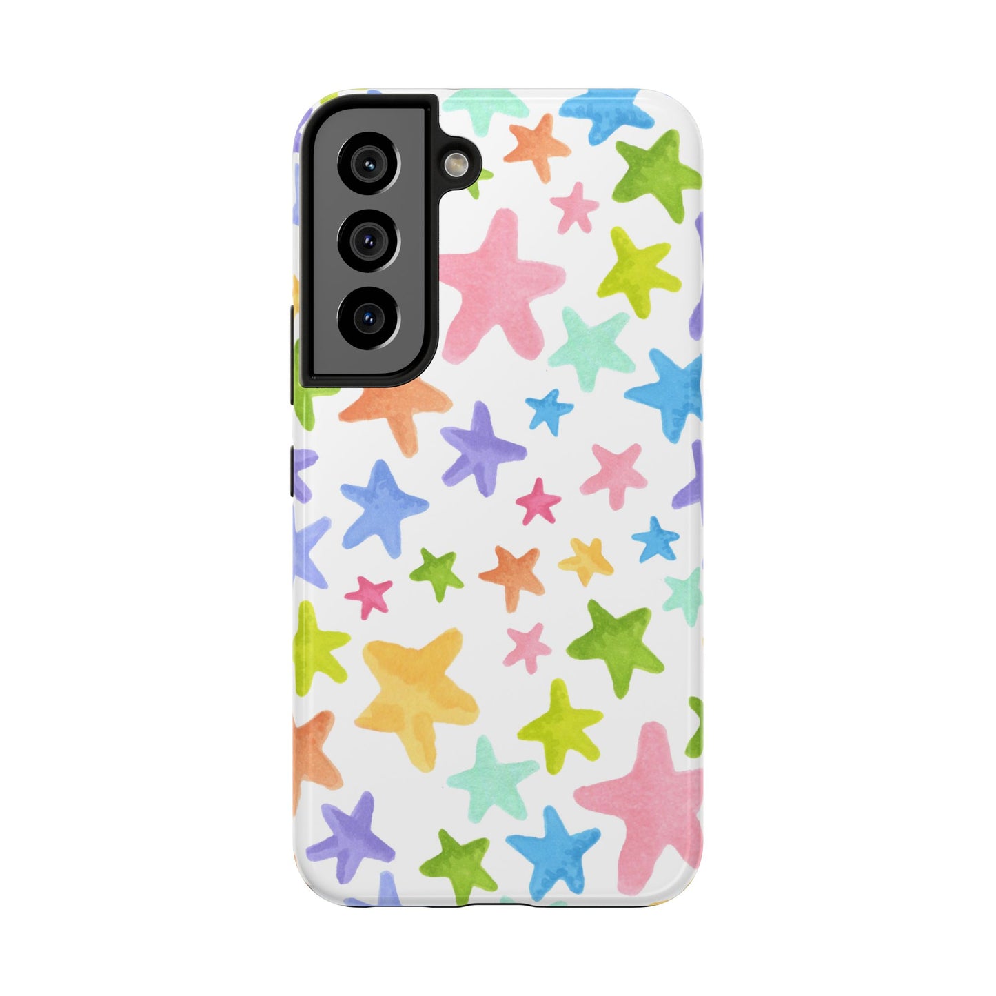 Happy Stars White Phone Case