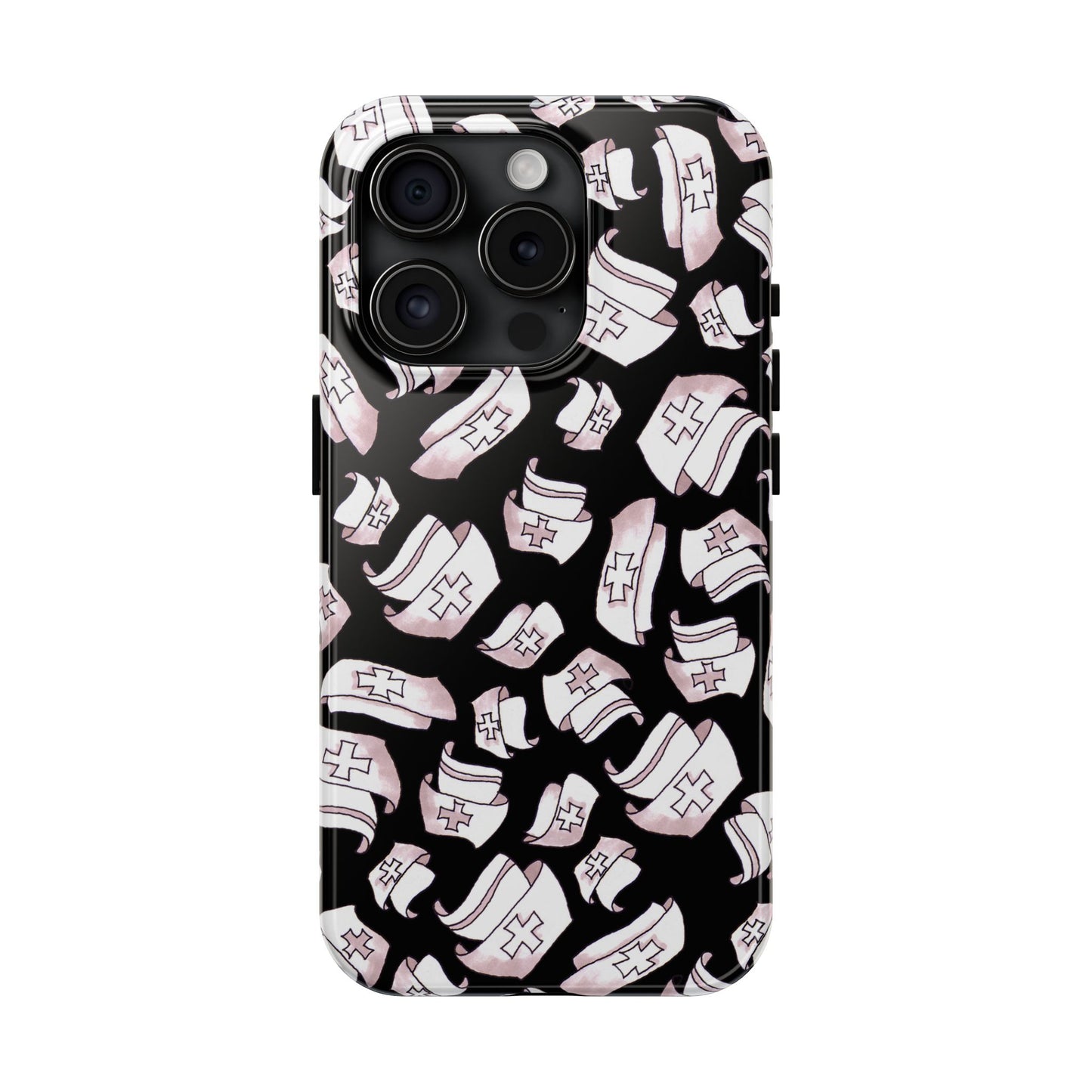 Happy Hats Black Phone Case