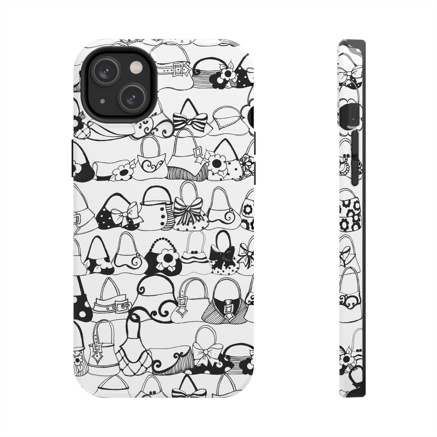 Purse Shelf White Phone Case