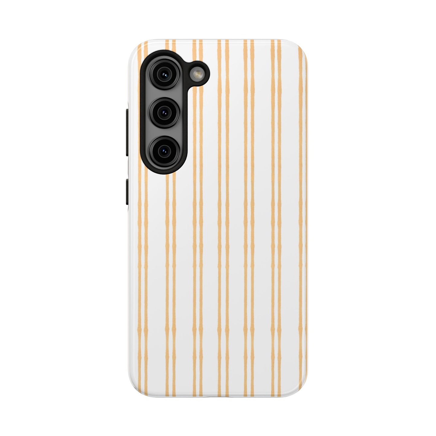 Double Stripe Yellow Phone Case