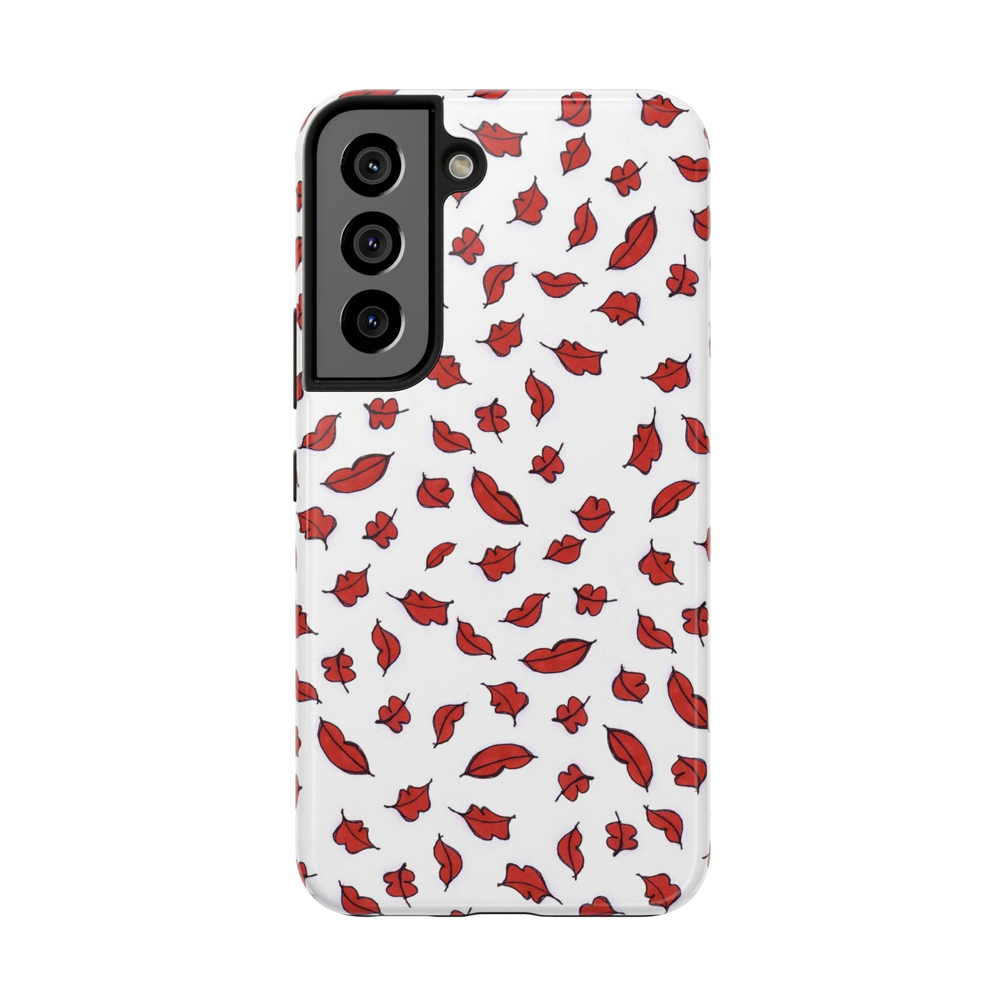 Autumn Lips White Phone Case