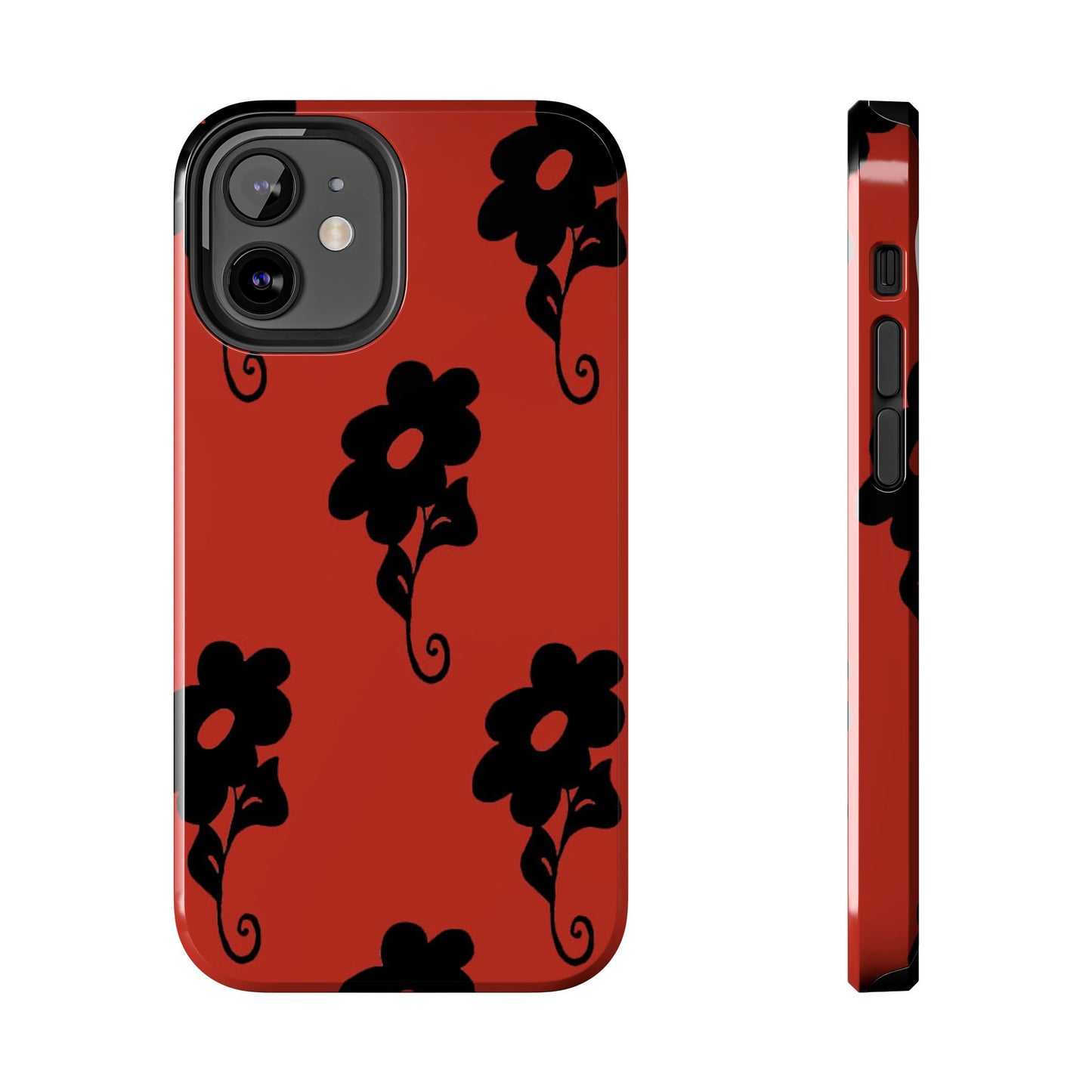 Daring Daisy Red Phone Case