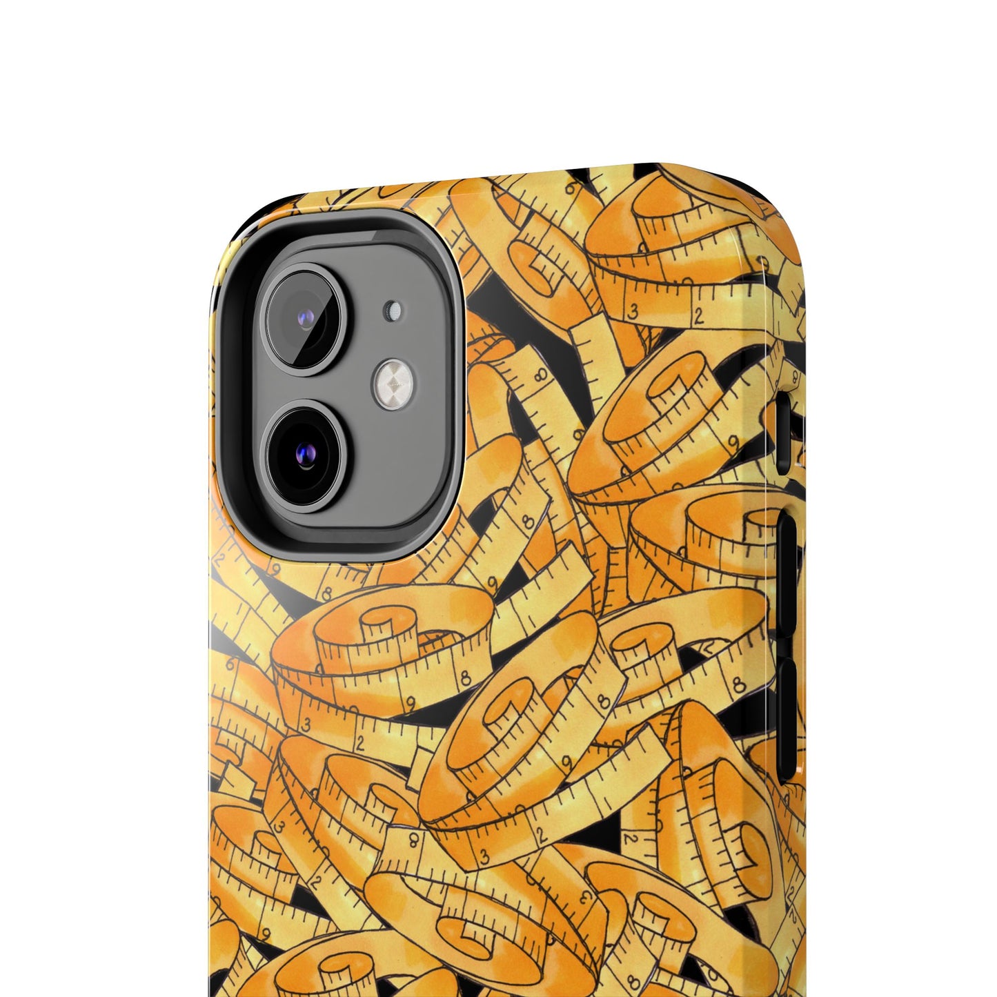 Tape Storm Black / Yellow Phone Case