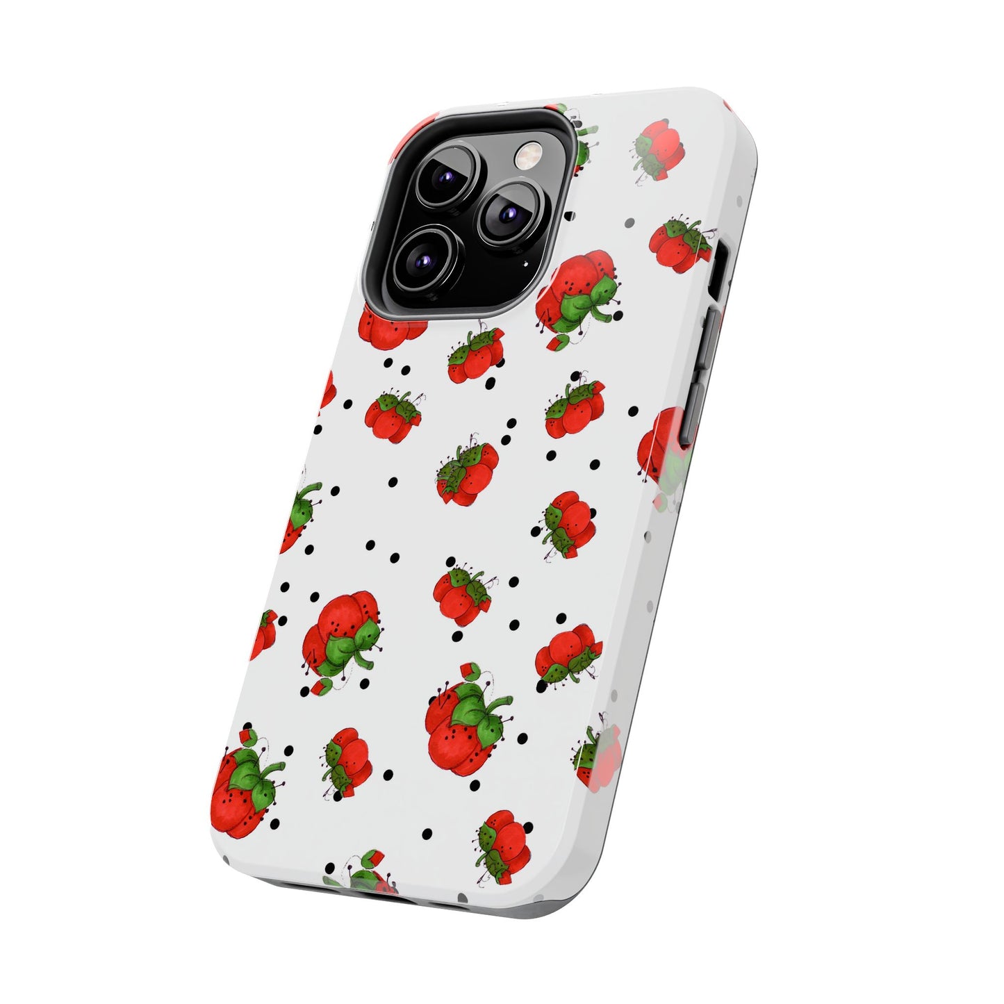 Pin Dots White Phone Case
