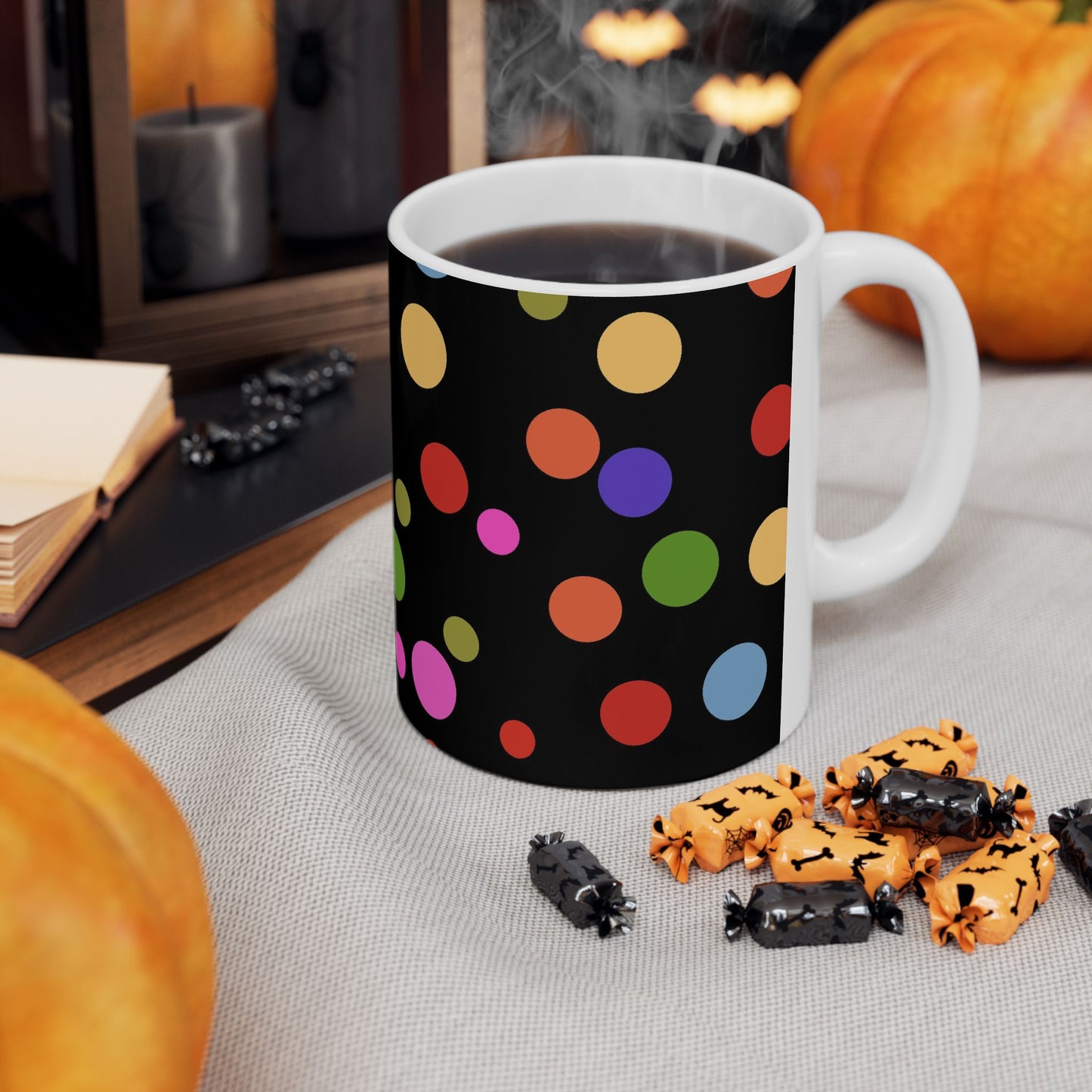 Dot Assortment Black Cup