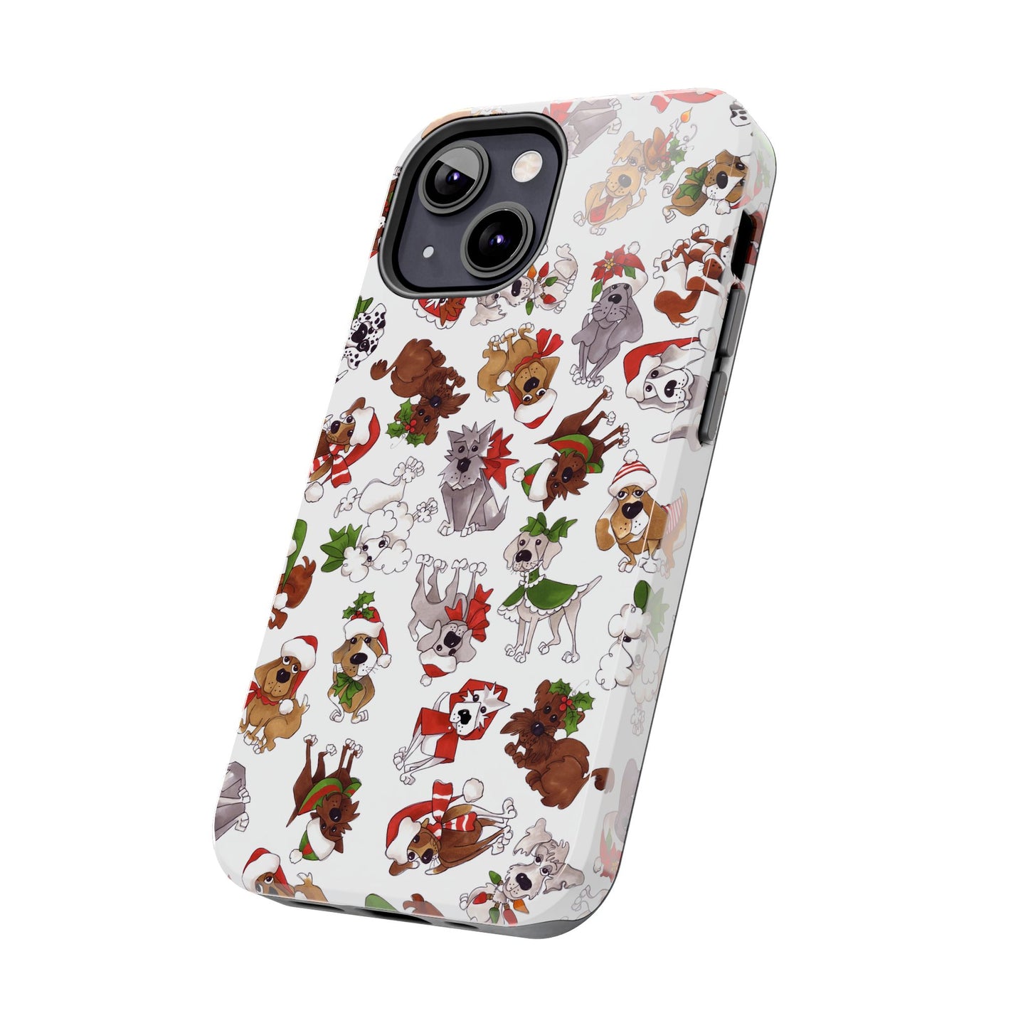 Doggie Toss White Phone Case