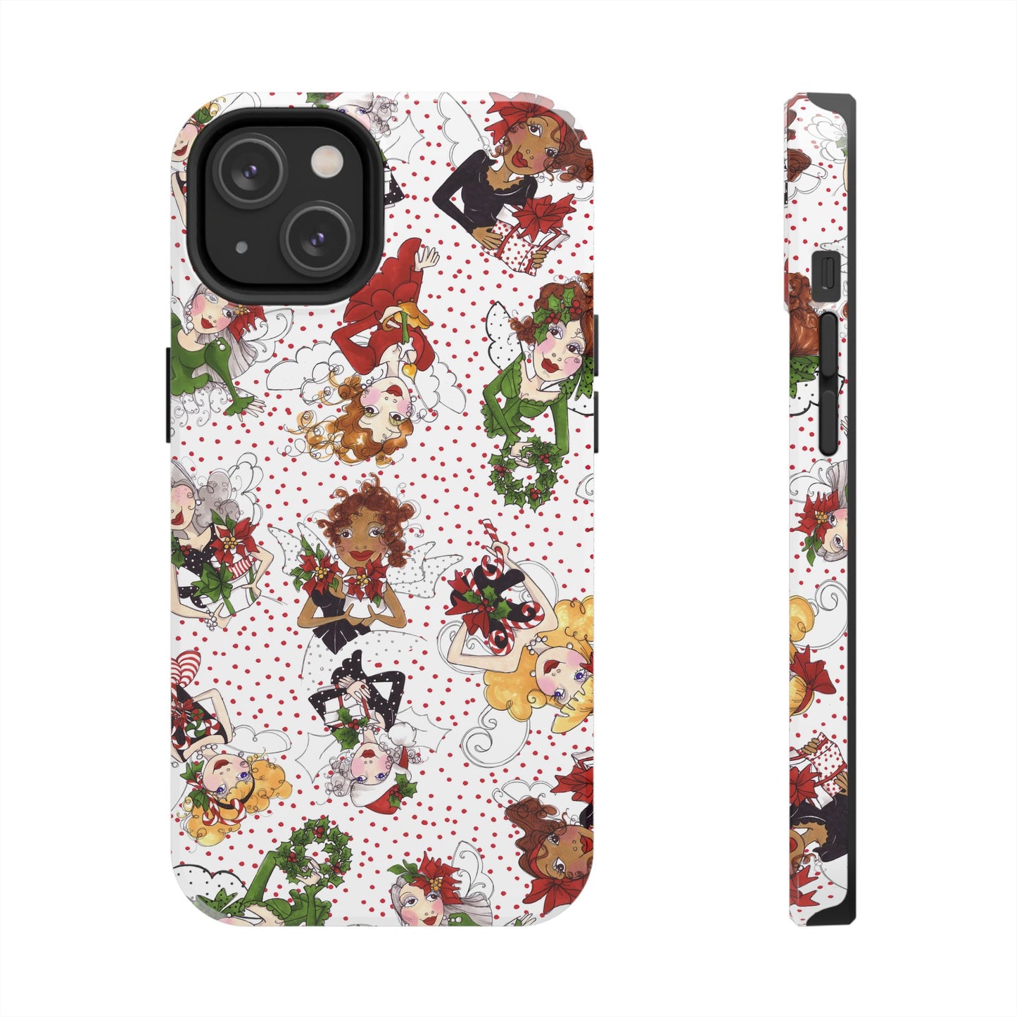 Fairy Toss White / Red Phone Case