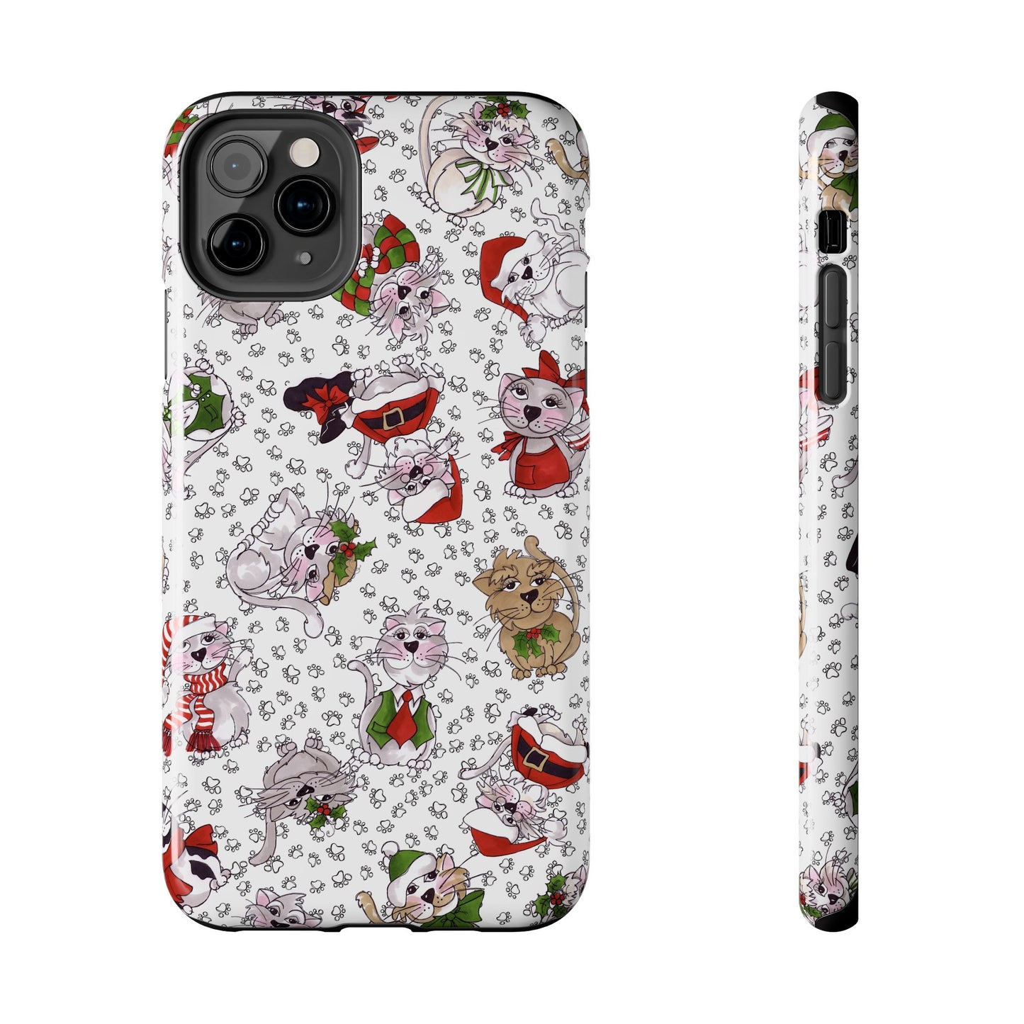 Kitty Blizzard White Phone Case