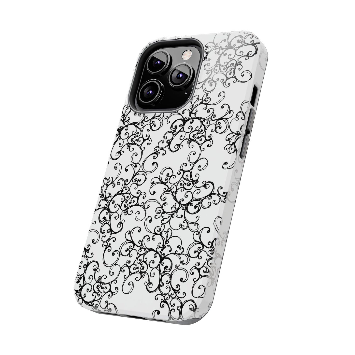 Poodle Scroll Phone Case