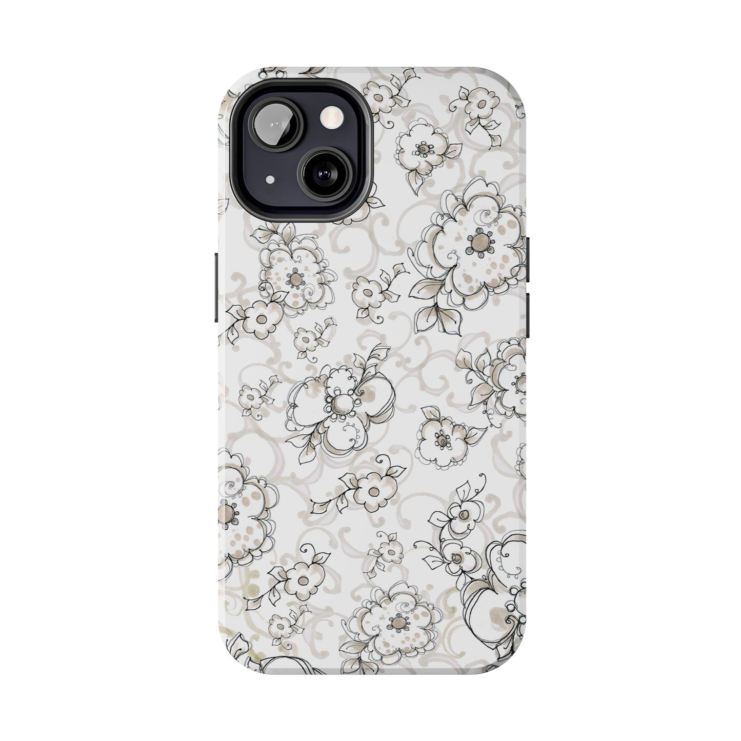 Angel Flowers Phone Case