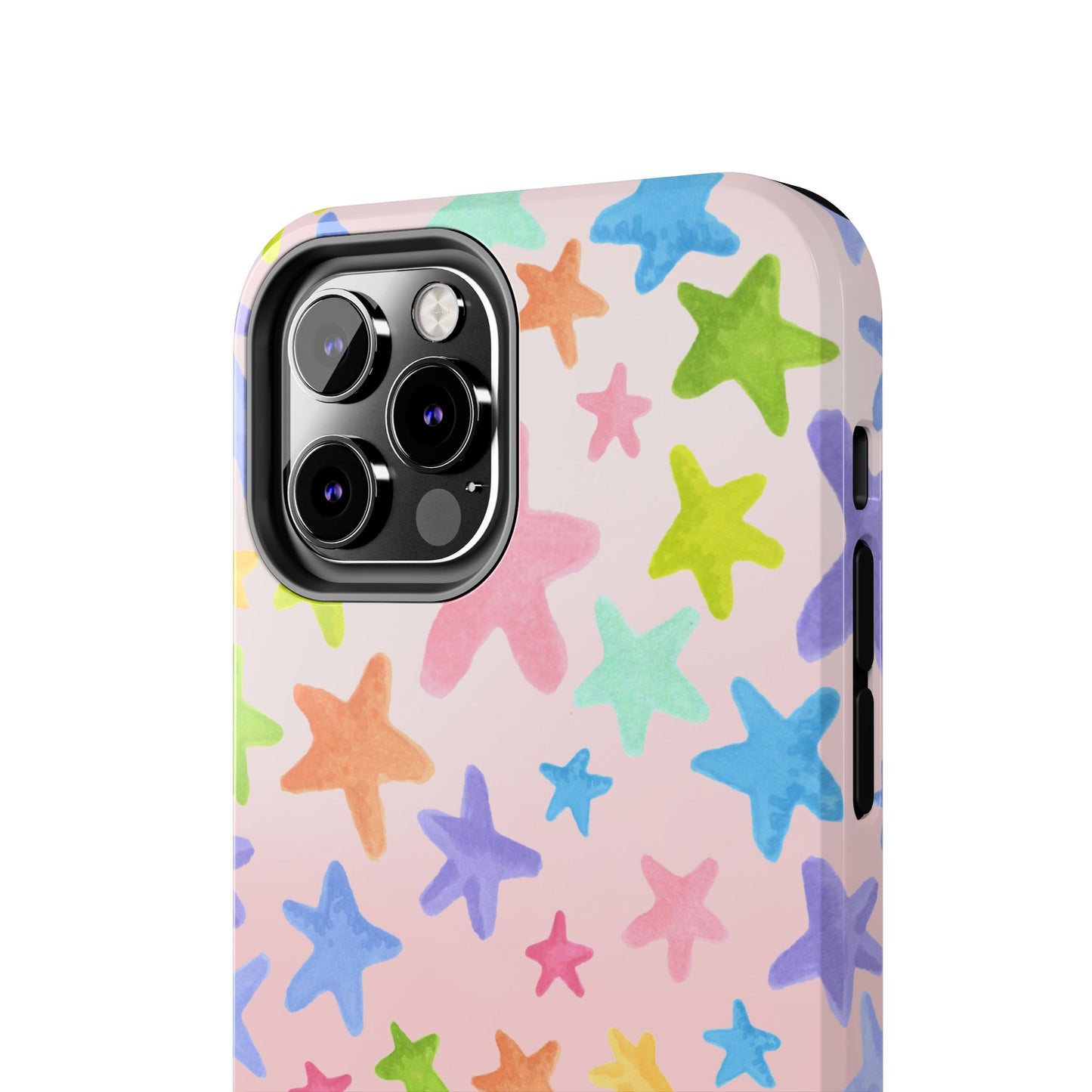 Happy Stars Pink Phone Case