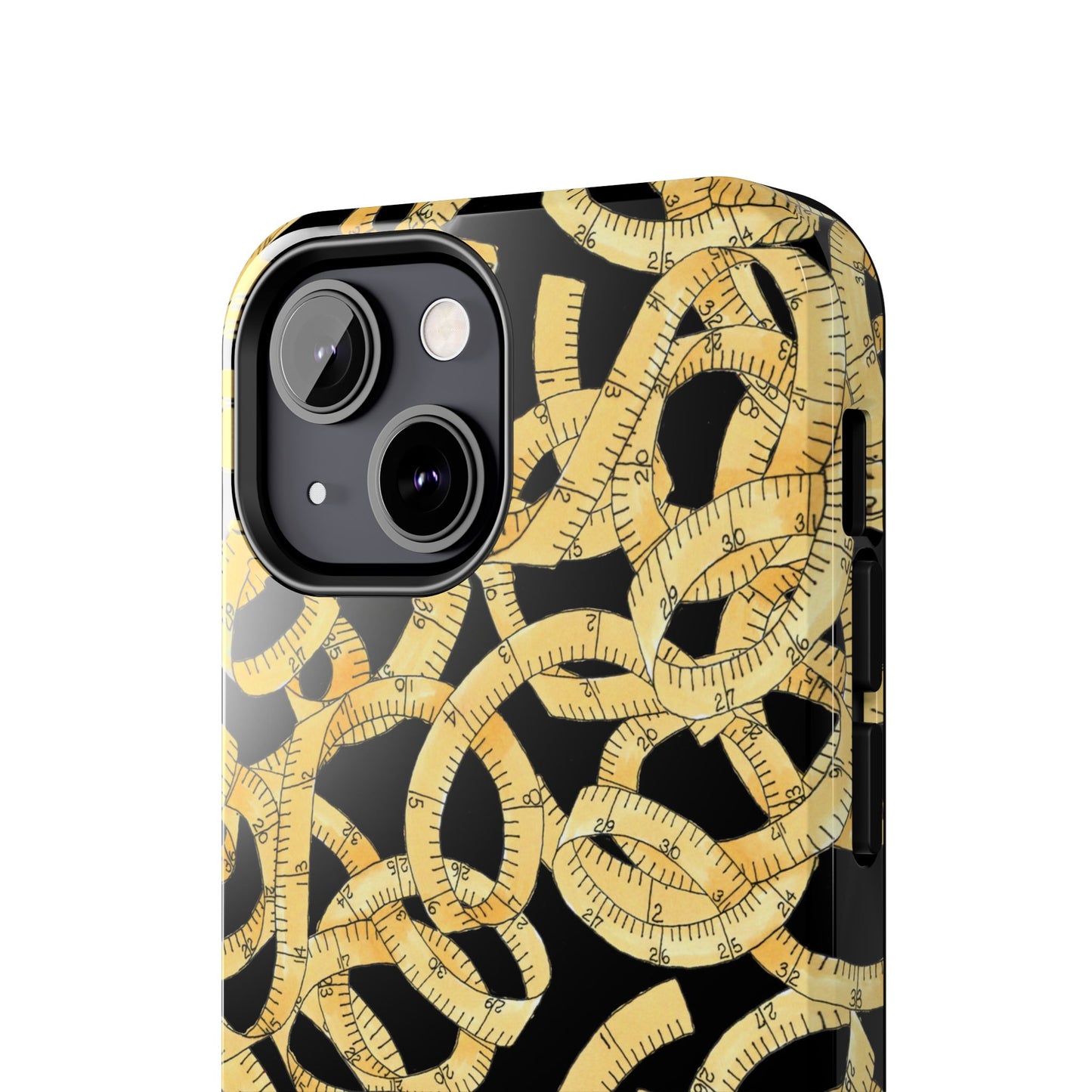 Tape Tangle Black Phone Case