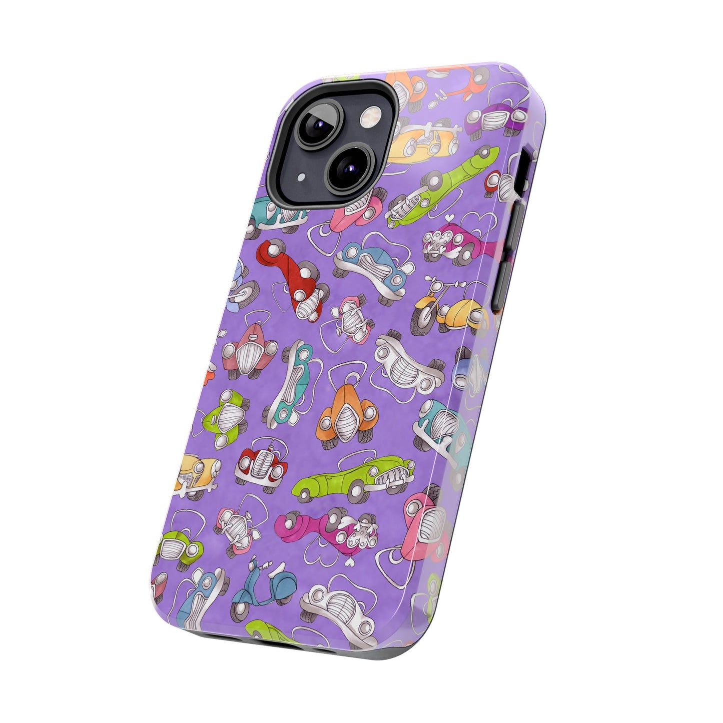 Pile Up Purple Phone Case