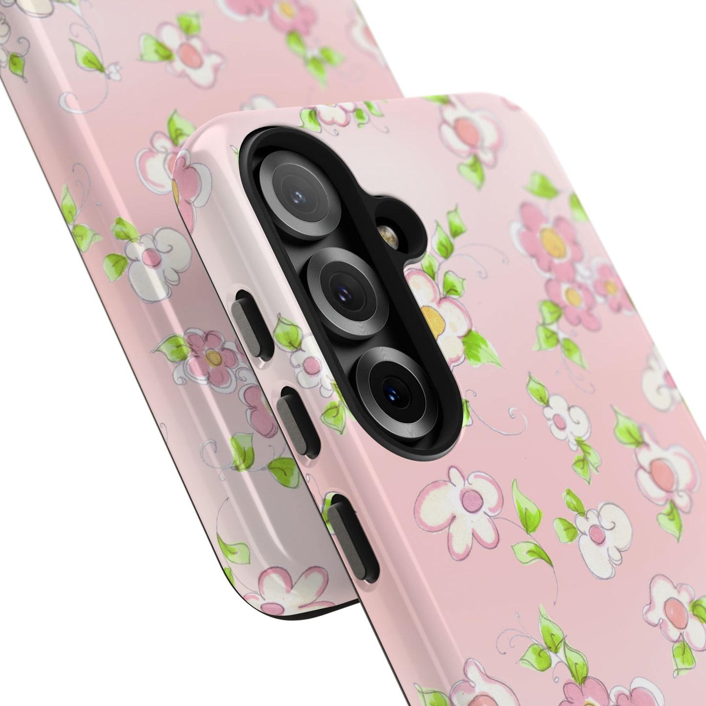 Precious Posies Pink Phone Case