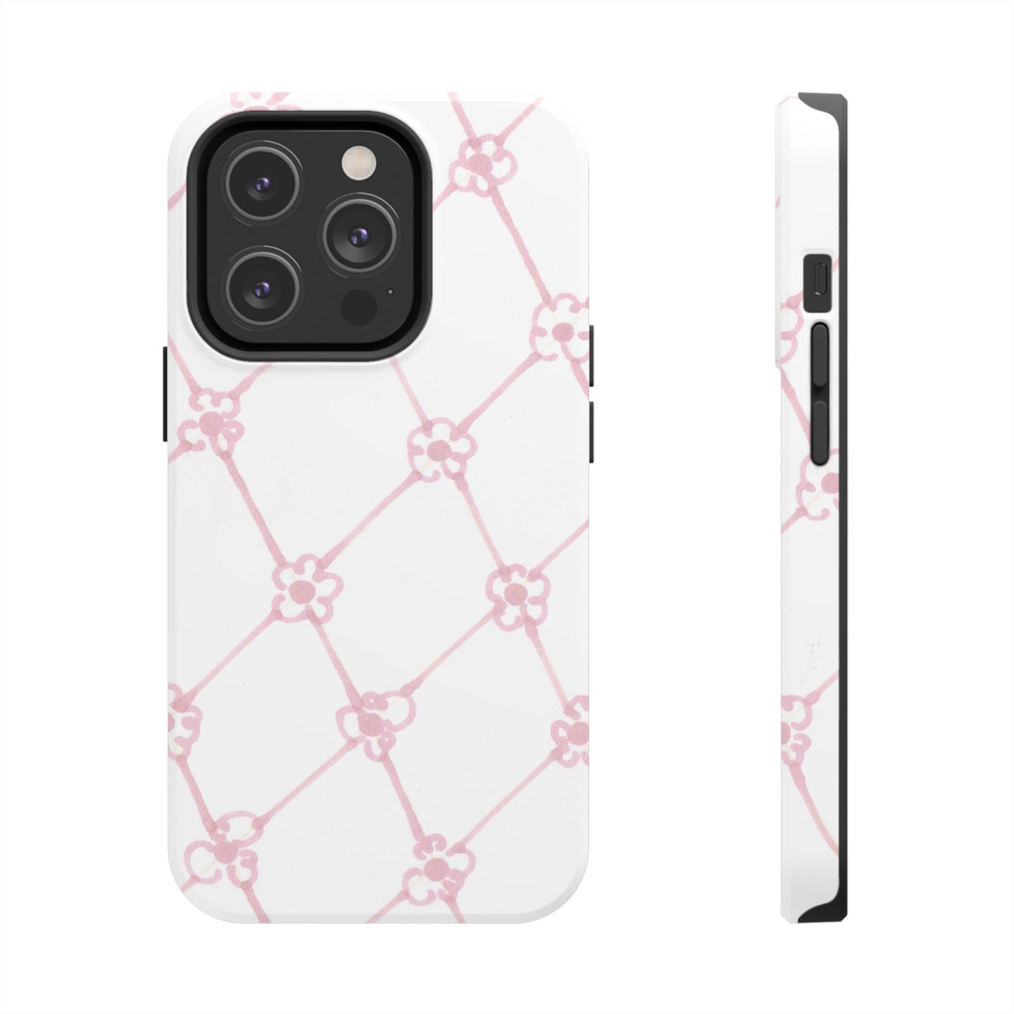 Flower Model Scroll Phone Case
