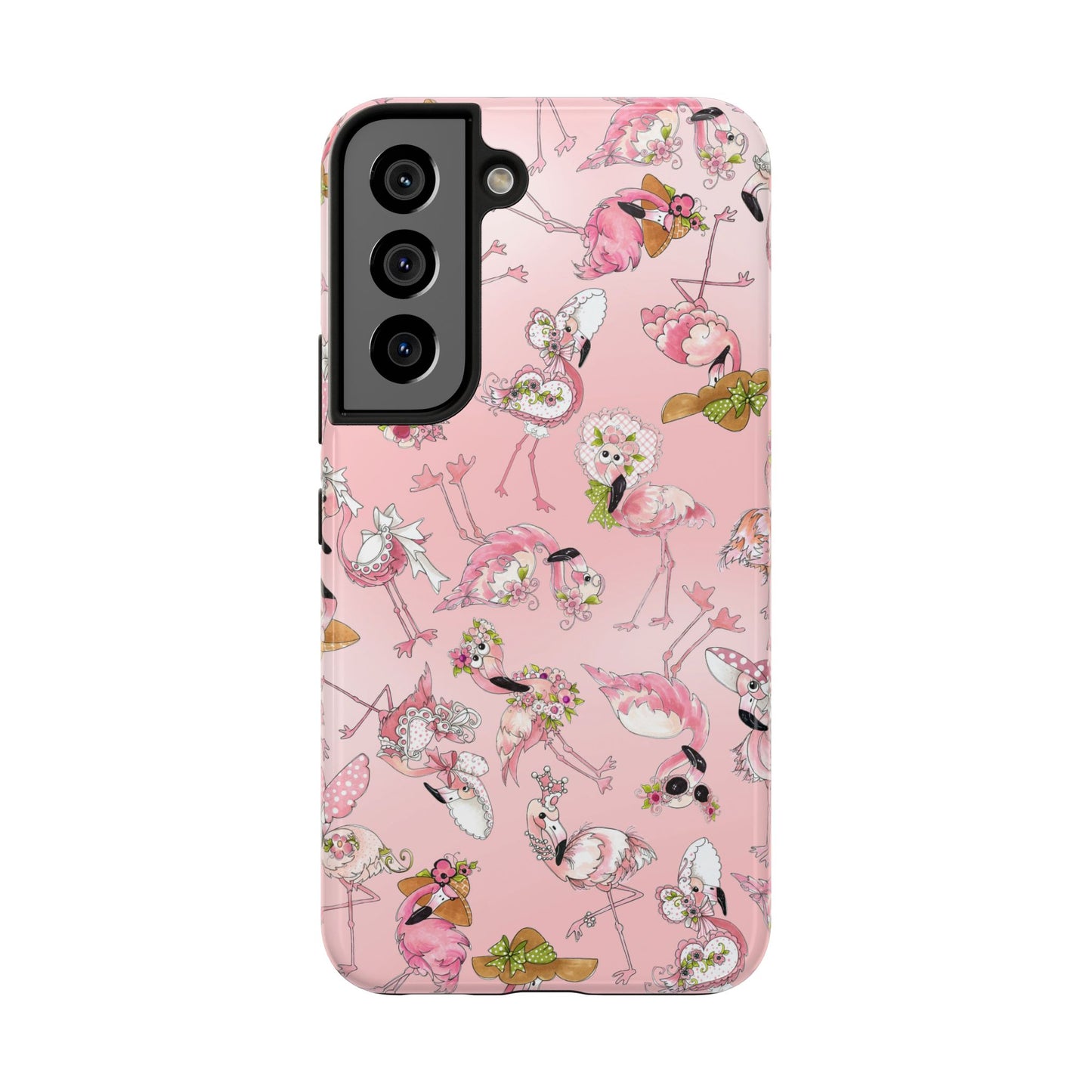 Tossed Flams Pink Phone Case