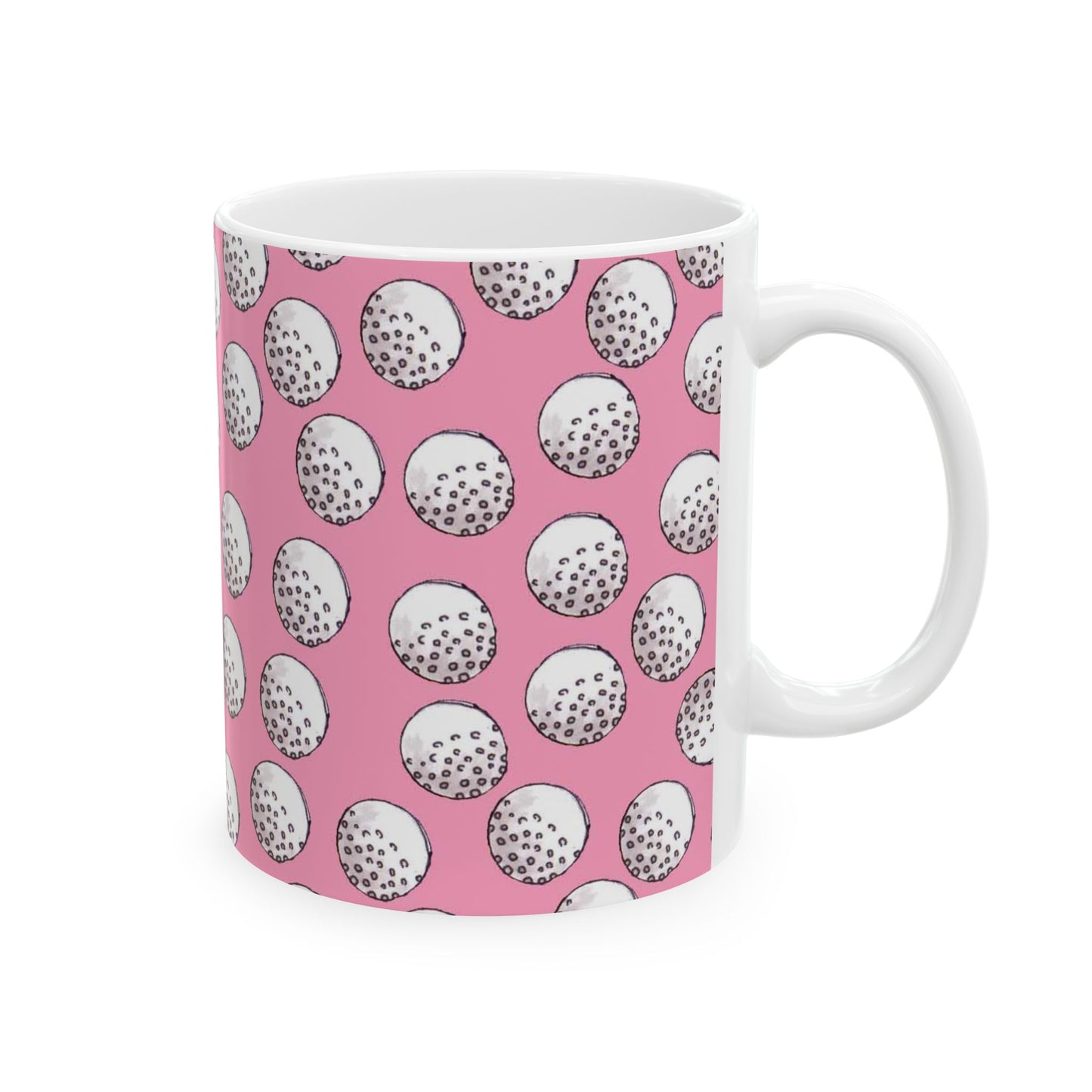 Ball Dots Pink Cup