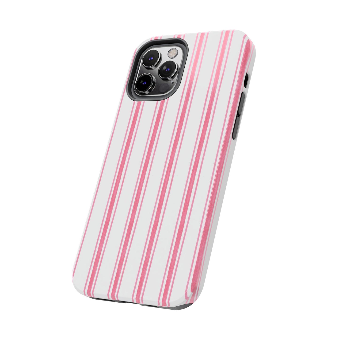 Awning Stripe Pink Phone Case