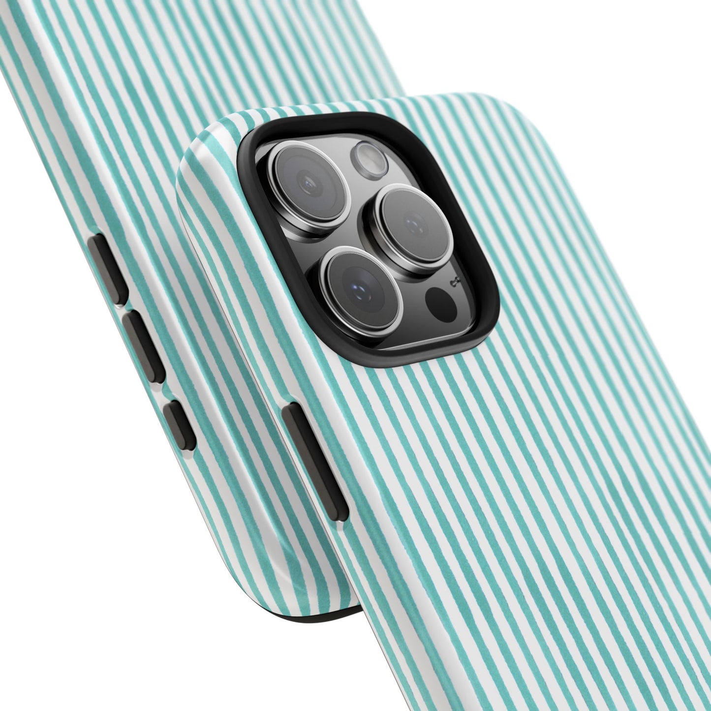 Lazy Stripe Turquoise Phone Case