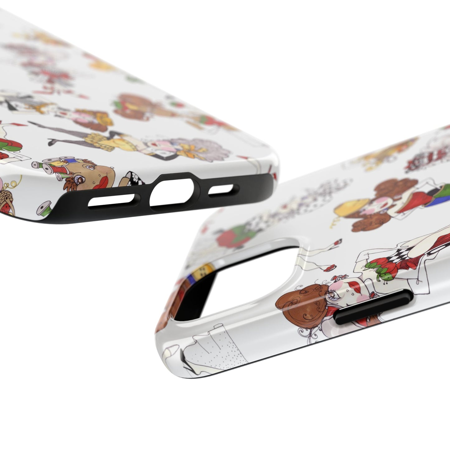 Sew Tossed White Phone Case