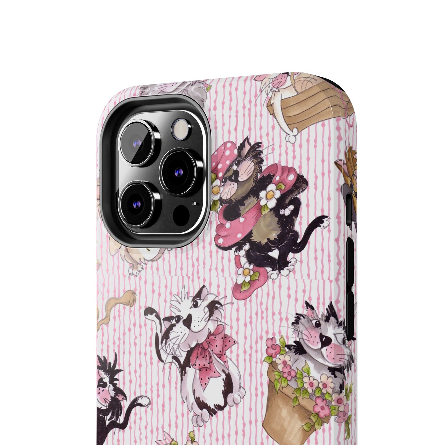 Fancy Cats Pink Phone Case