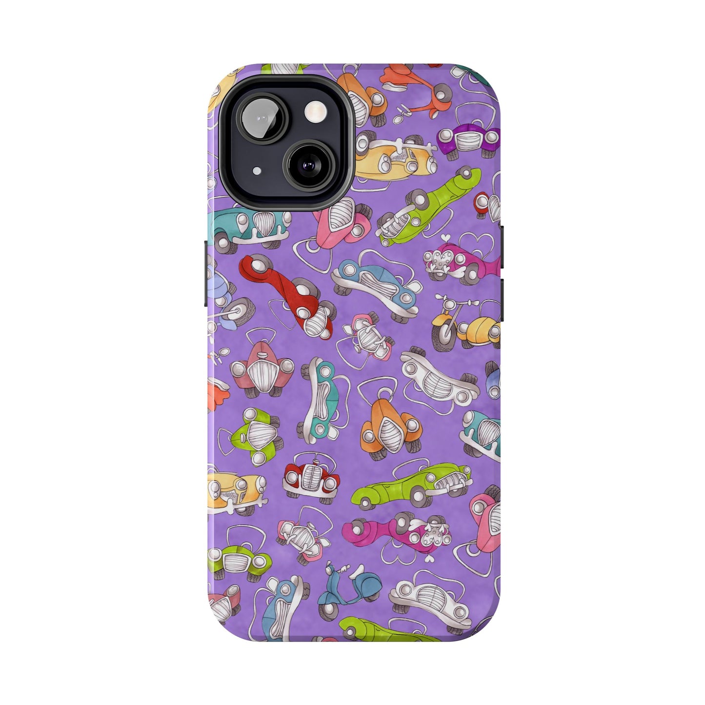 Pile Up Purple Phone Case