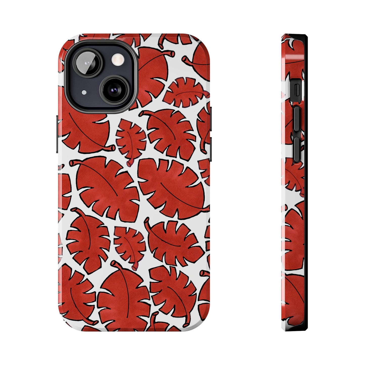 Red Bananas White Phone Case