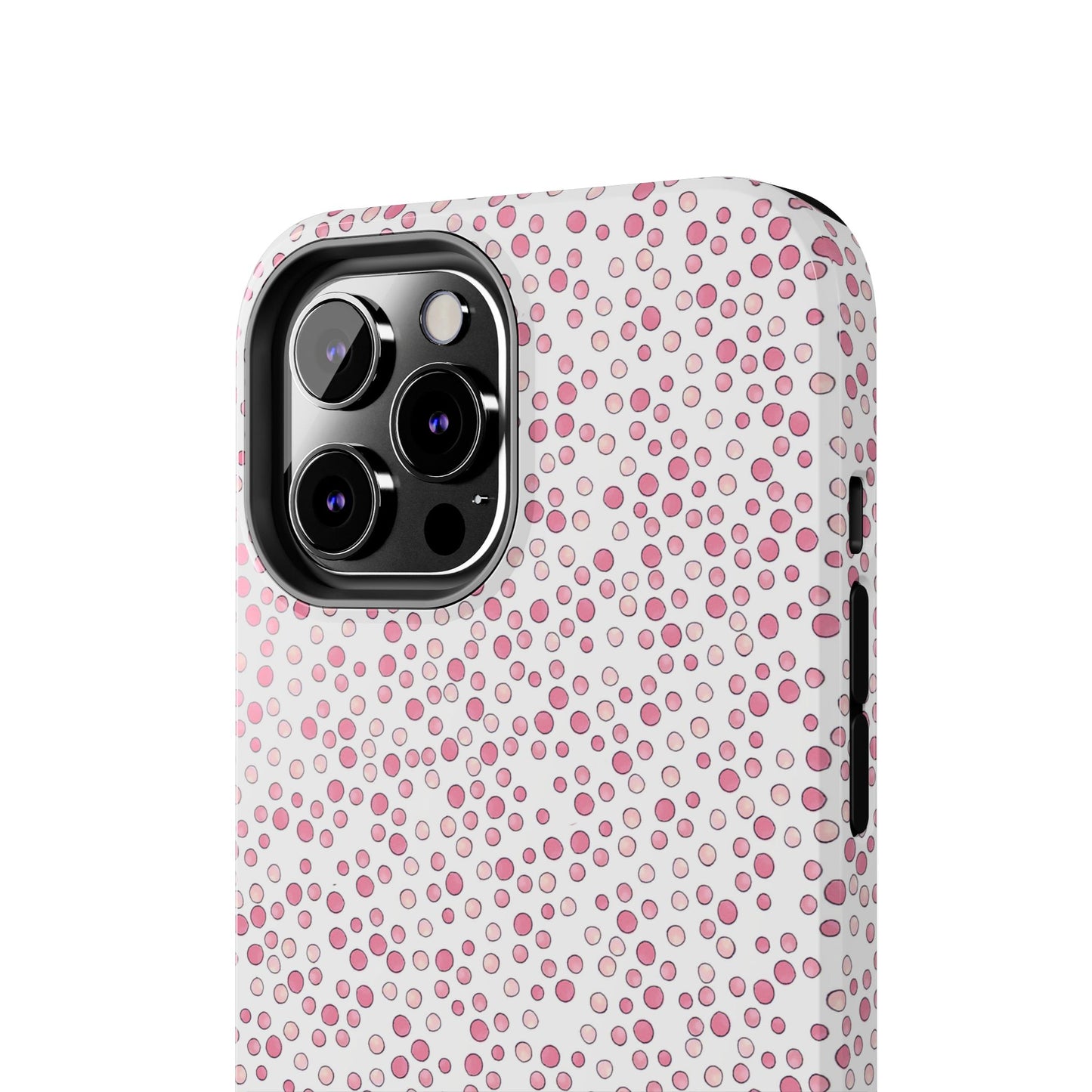 Water Spot Pink / White Phone Case