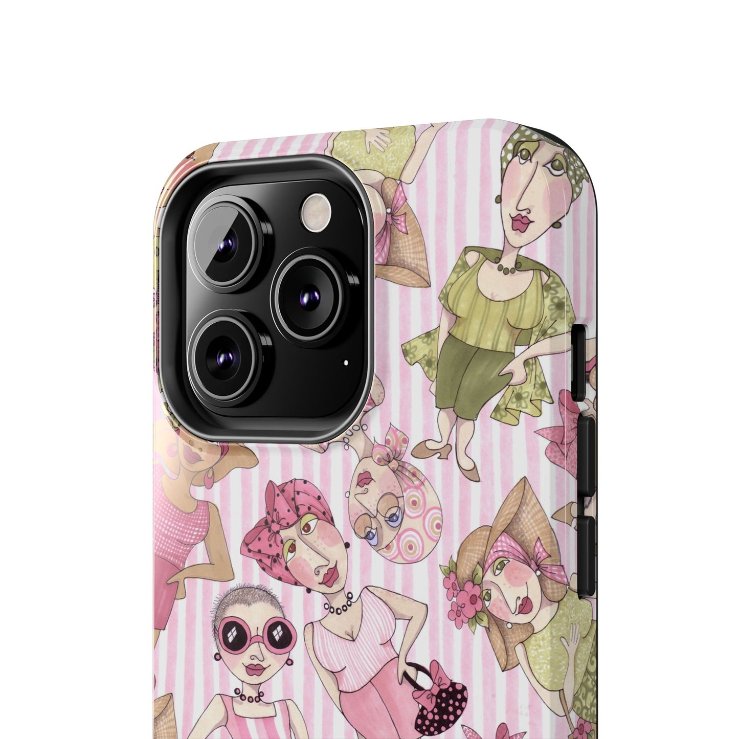 Tossed Ladies Pink Phone Case