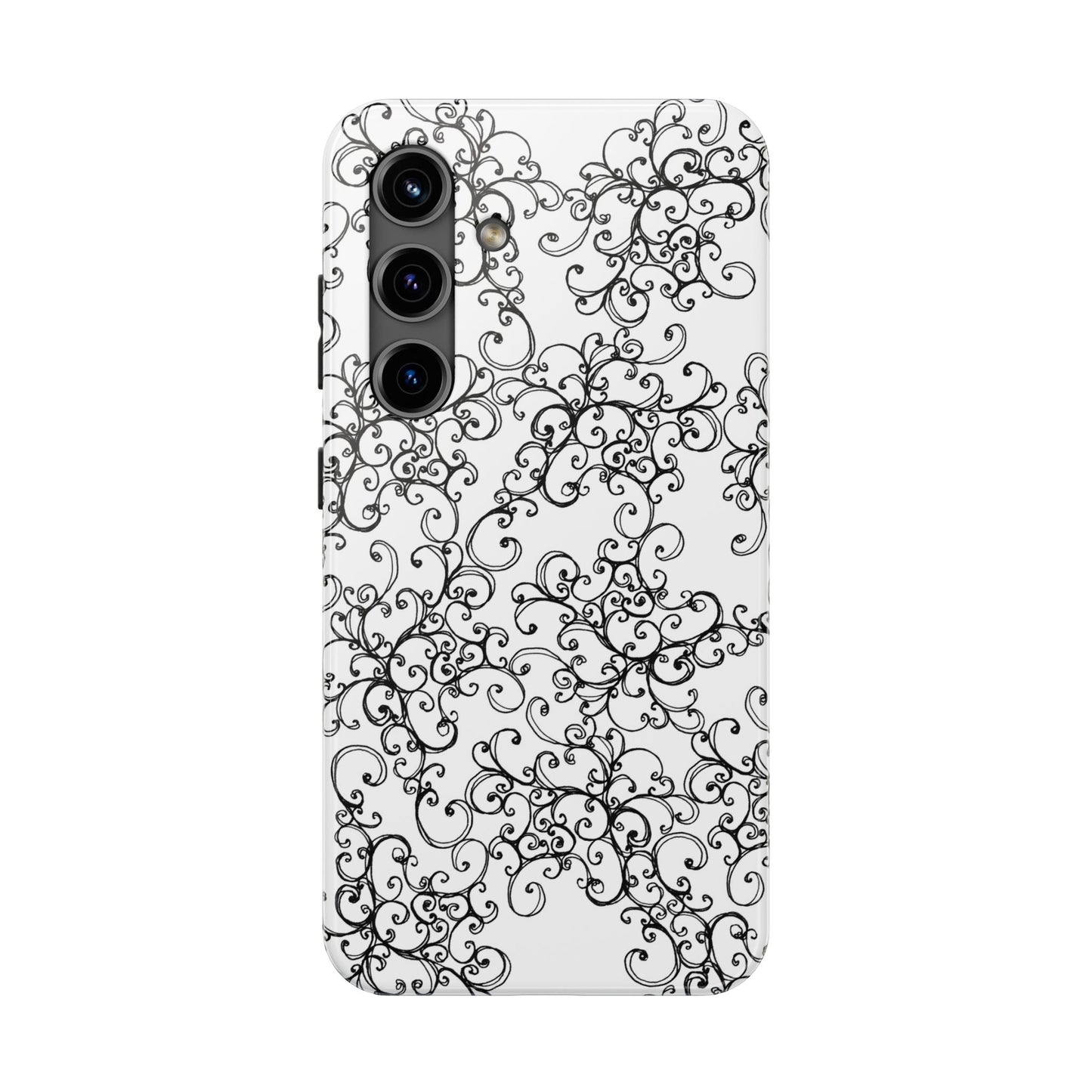 Poodle Scroll Phone Case