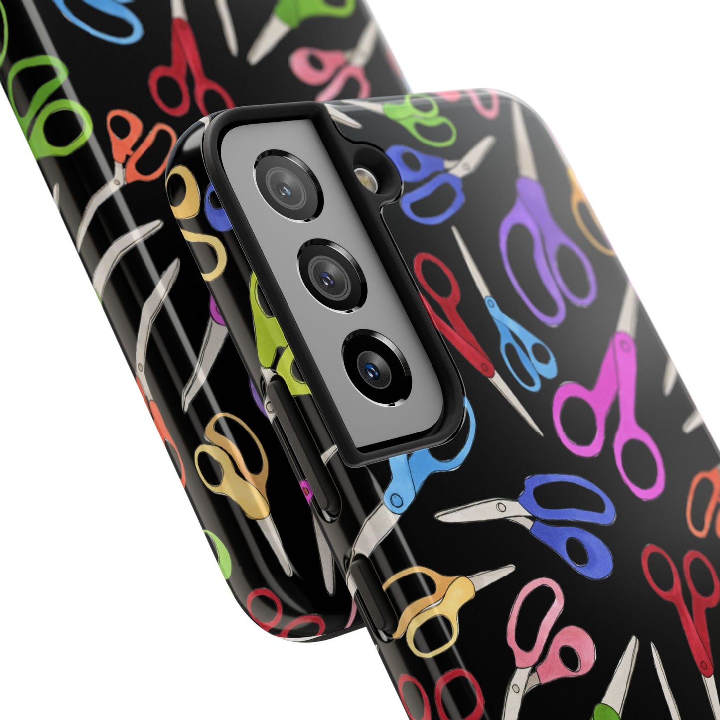 Shear Fun Black Phone Case