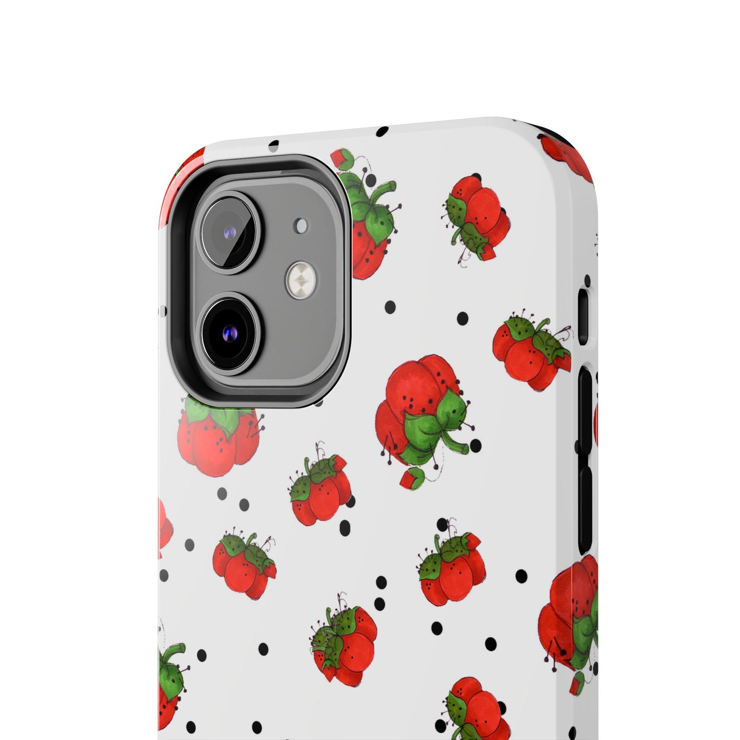 Pin Dots White Phone Case