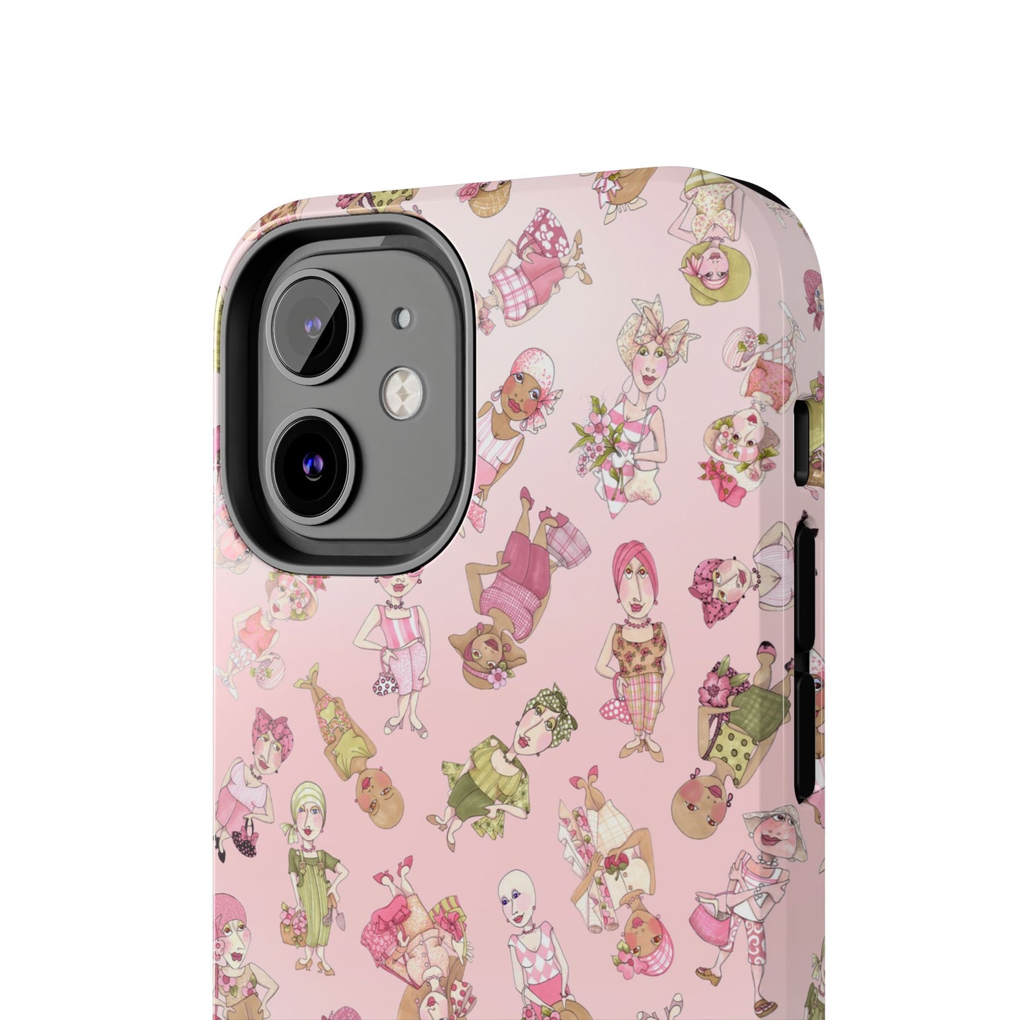 Tossed Ladies Pink Phone Case