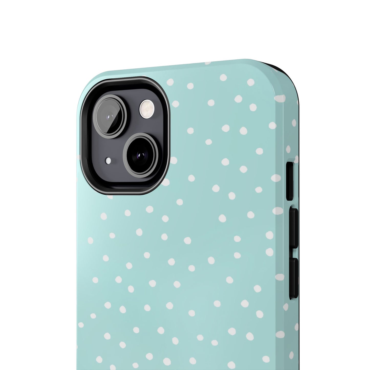 Petite Dots Seafoam / White Phone Case