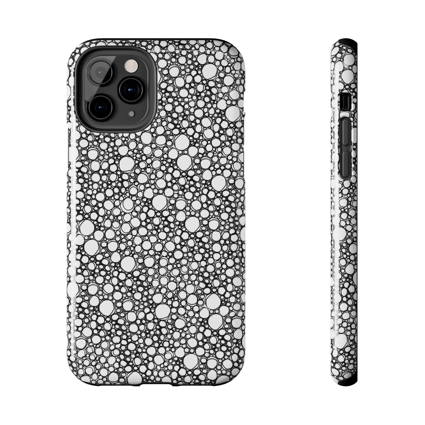 Air Bubbles Black Phone Case