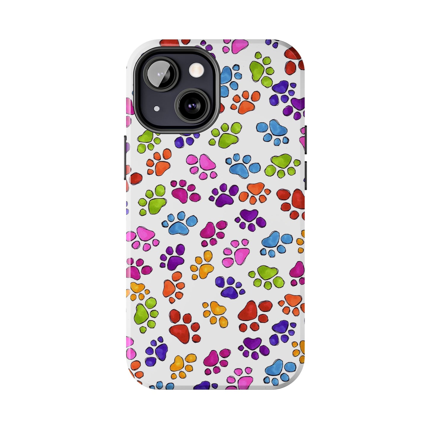Fancy Paws White Phone Case