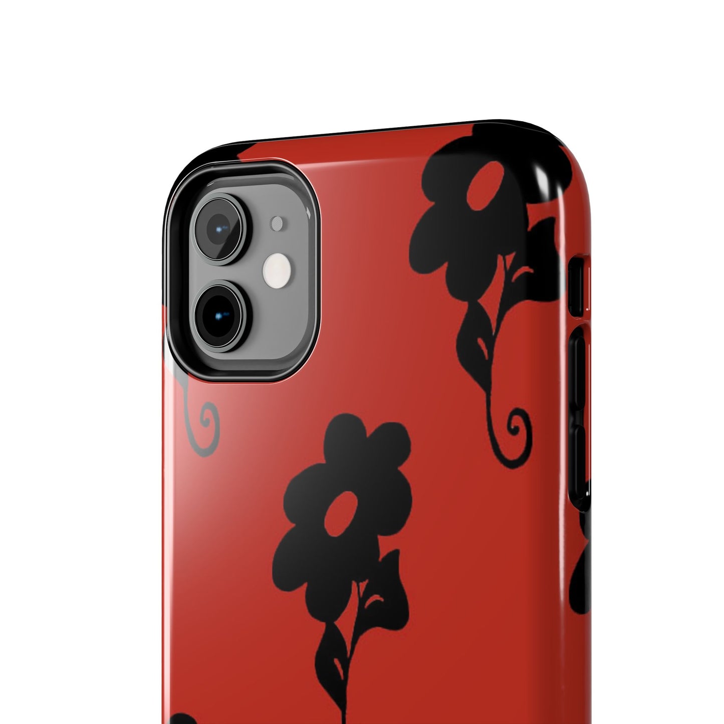 Daring Daisy Red Phone Case