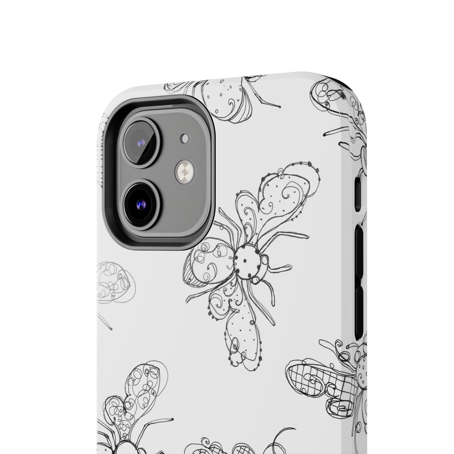 Busy Bees White Phone Case