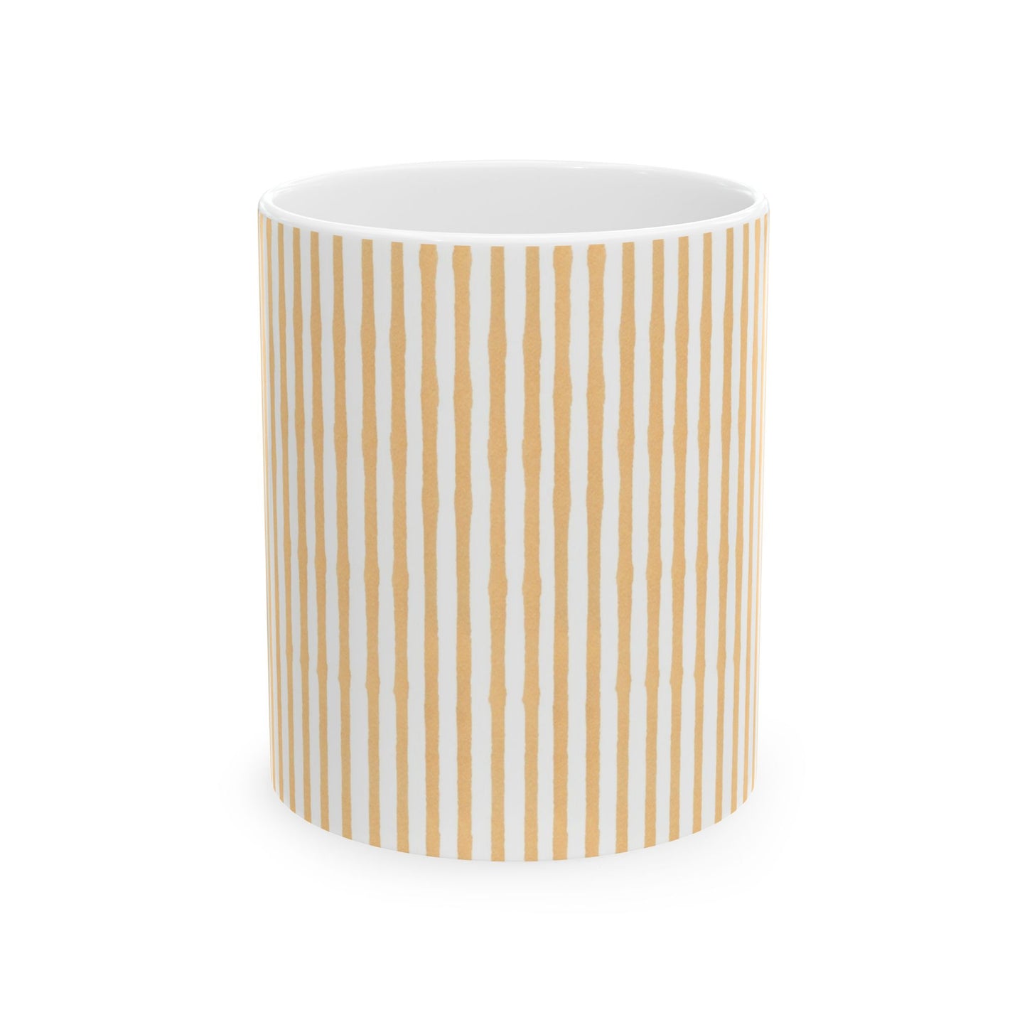 Lazy Stripe Yellow Cup