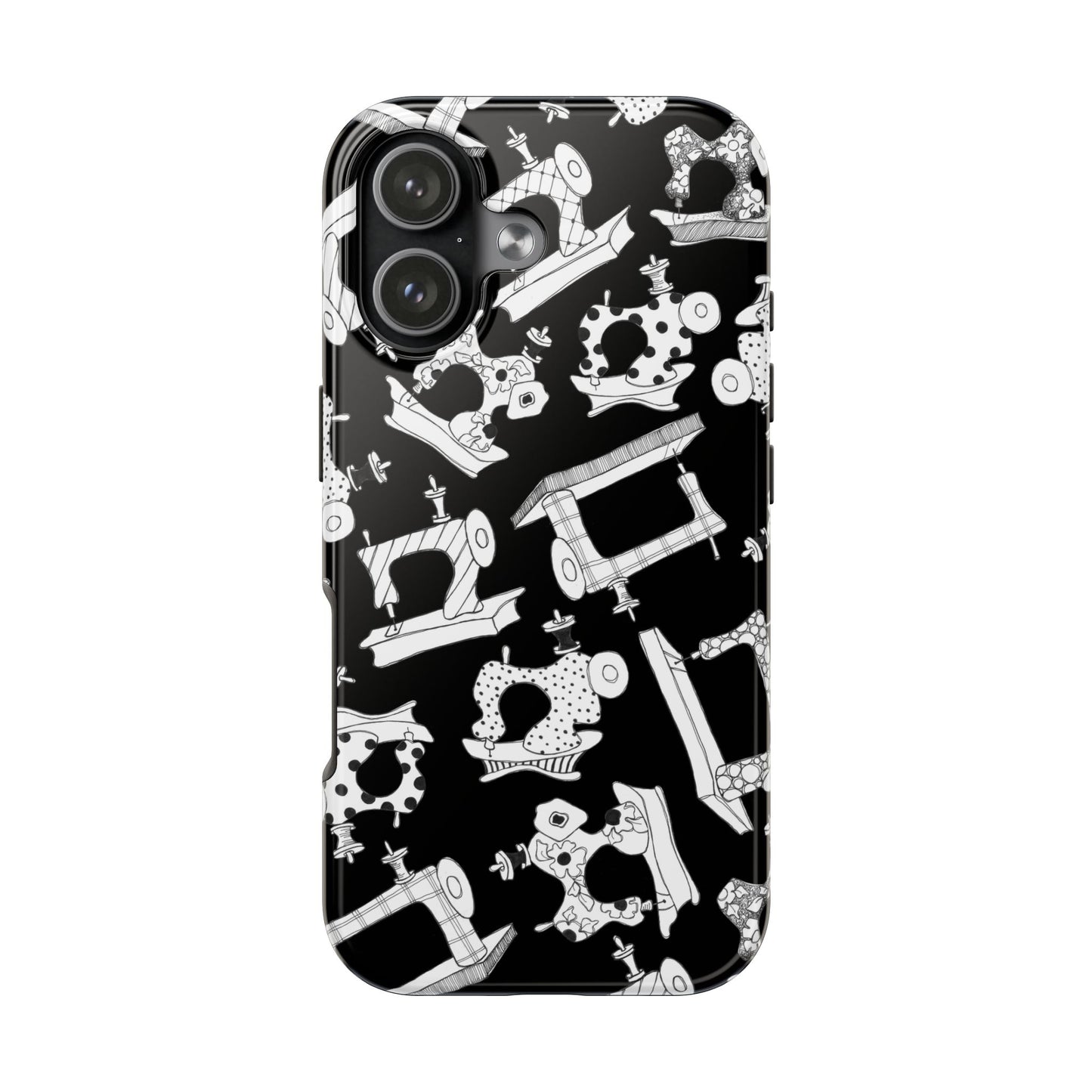 Sew Essential Black Phone Case